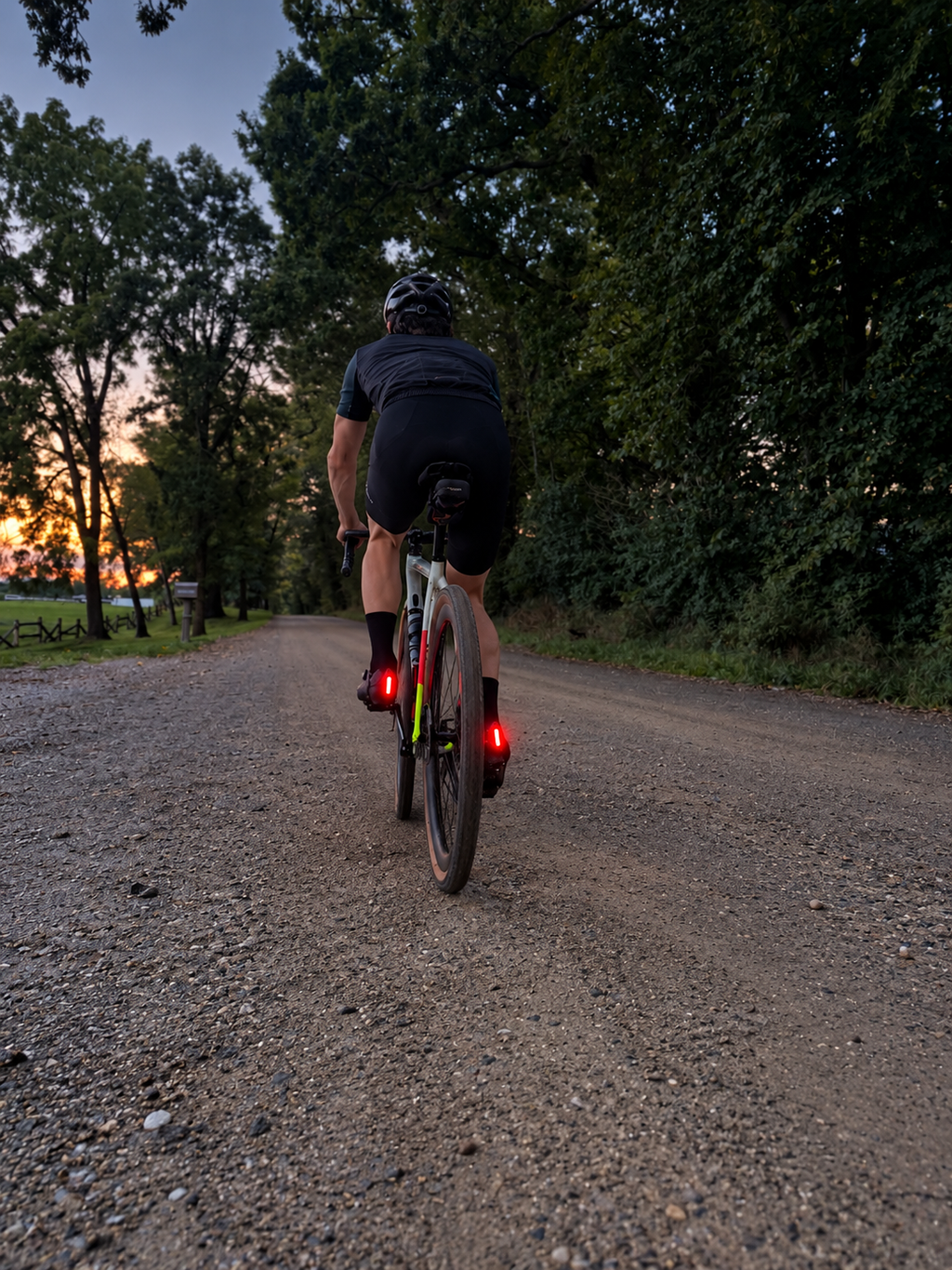 Halo - The Original Cyclist Heel Light (Double)